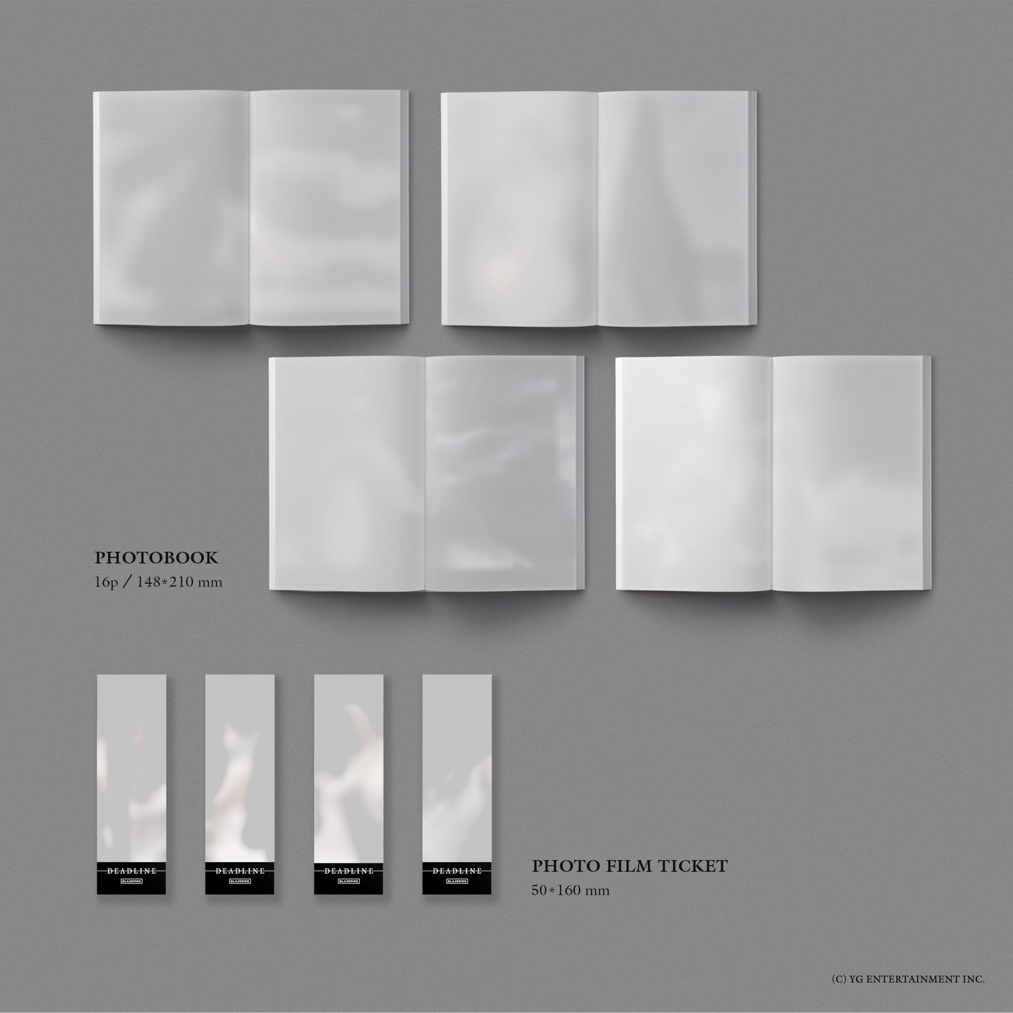 BLACKPINK - BLACKPINK 3rd MINI ALBUM [DEADLINE] (SILVER Ver._ROSÉ) [CD EP]