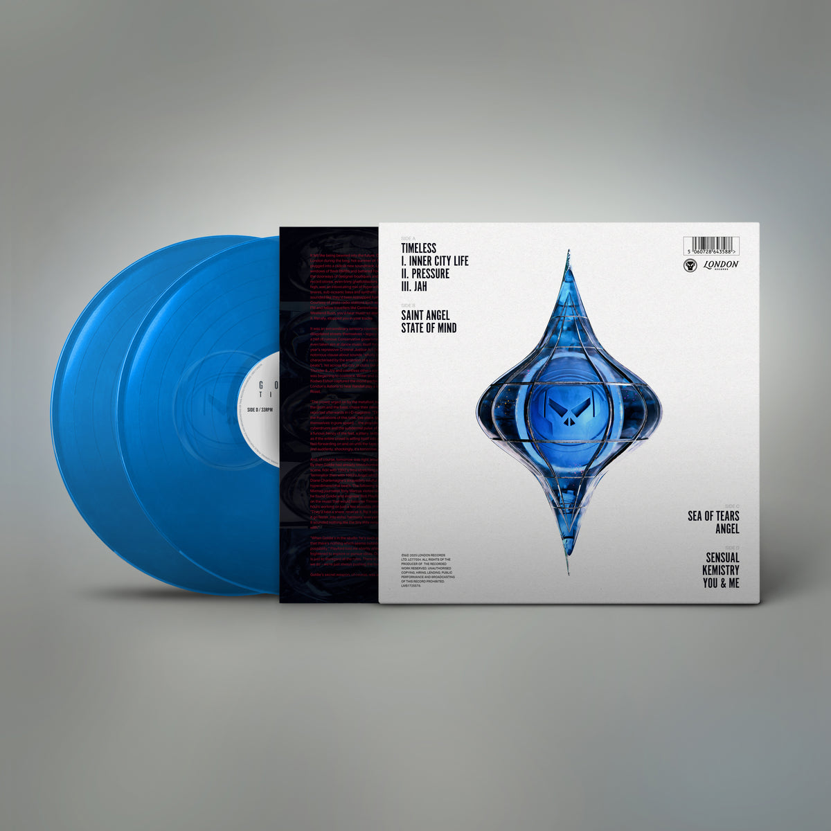 Goldie - Timeless [2LP Transparent Blue Edition - National Album Day]