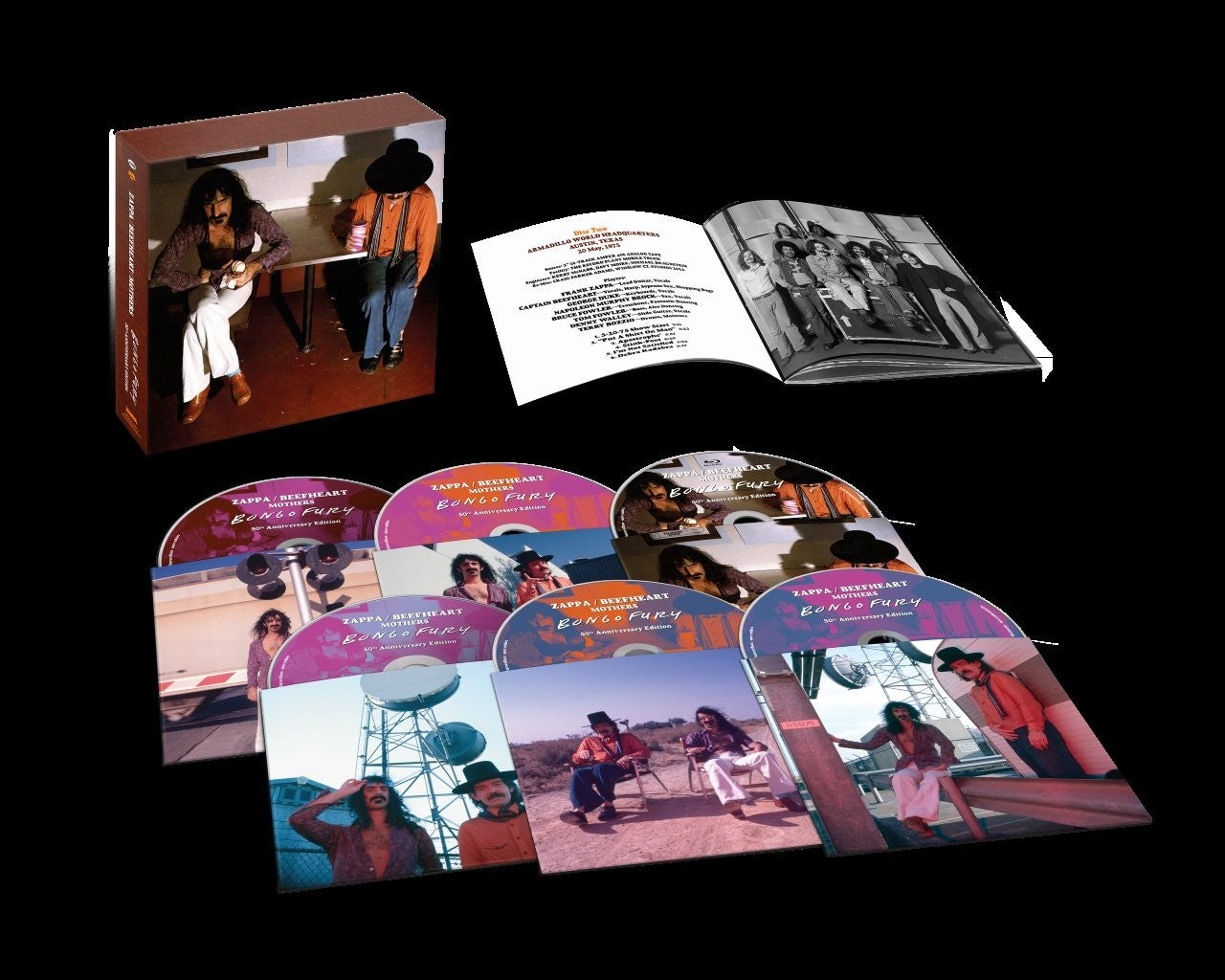 Frank Zappa - Bongo Fury (50th Anniversary) [5CD + Blu-Ray Super Deluxe]
