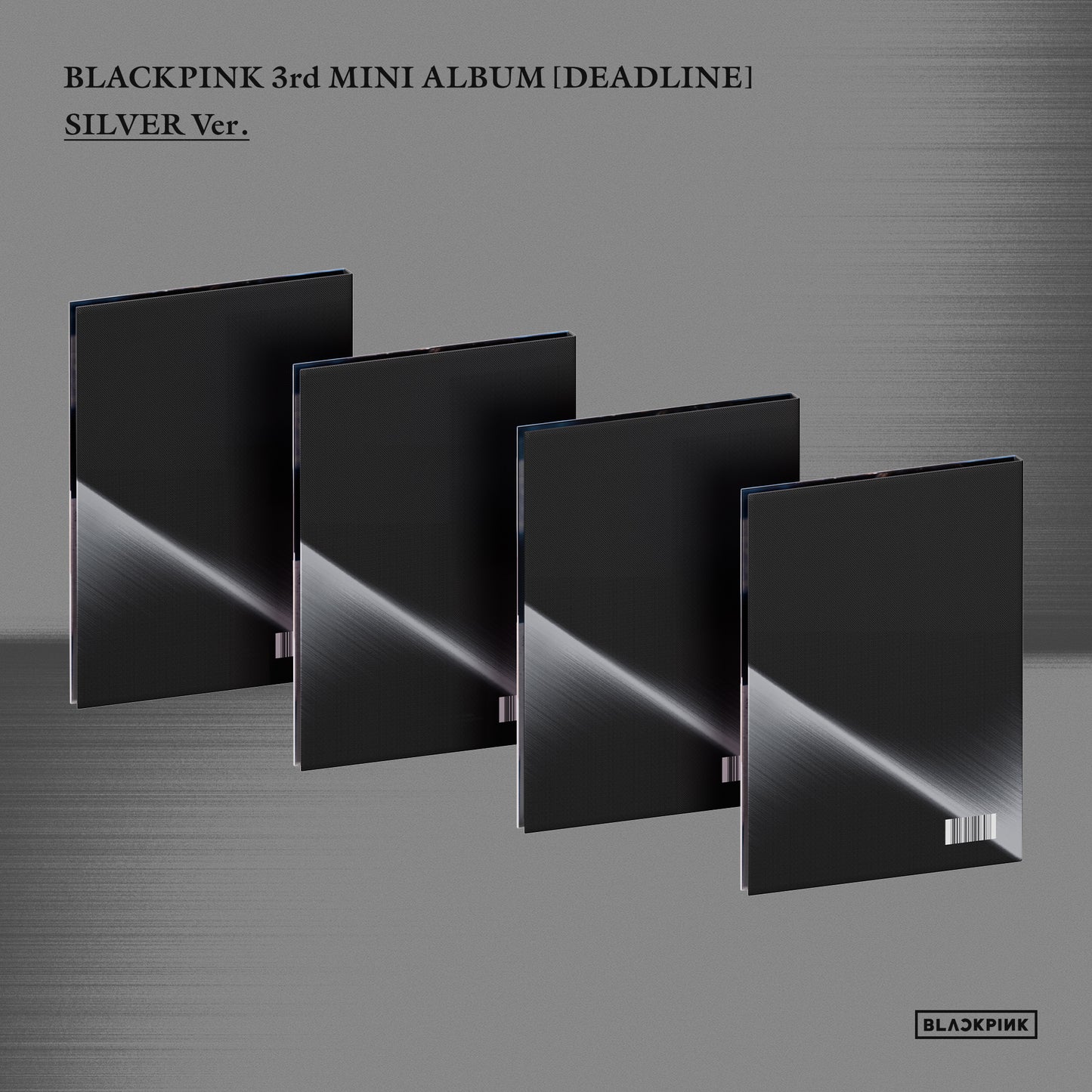 BLACKPINK - BLACKPINK 3rd MINI ALBUM [DEADLINE] (SILVER Ver._JENNIE) [CD EP]