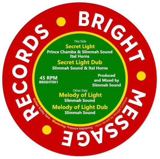 Prince Chamba / Slimmah Sound / Ital Horns - Secret Light / Melody of Light [180 grams]