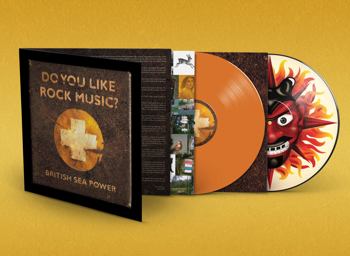 British Sea Power - Do You Like Rock Music? (15th Anniversary Expanded Edition) [2LP Orange Vinyl/Pic Disc]