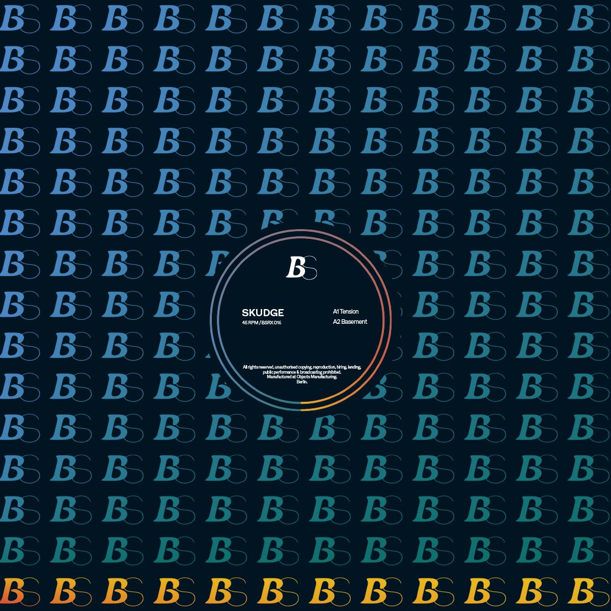 Skudge - Tension EP [red marbled vinyl / label sleeve]