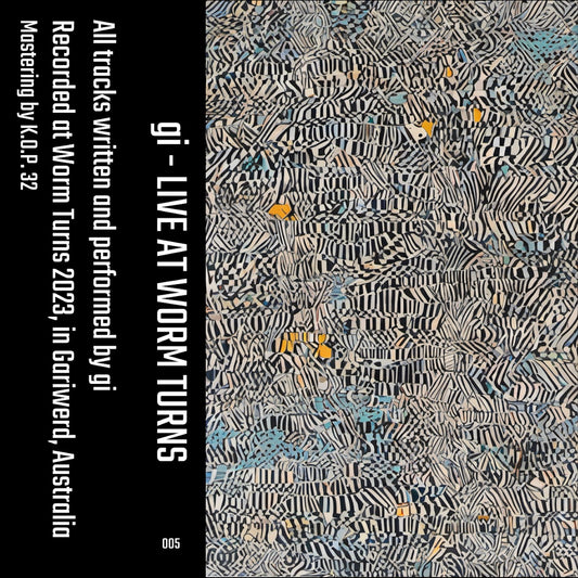 gi - Live at Worm Turns [Cassette Tape]