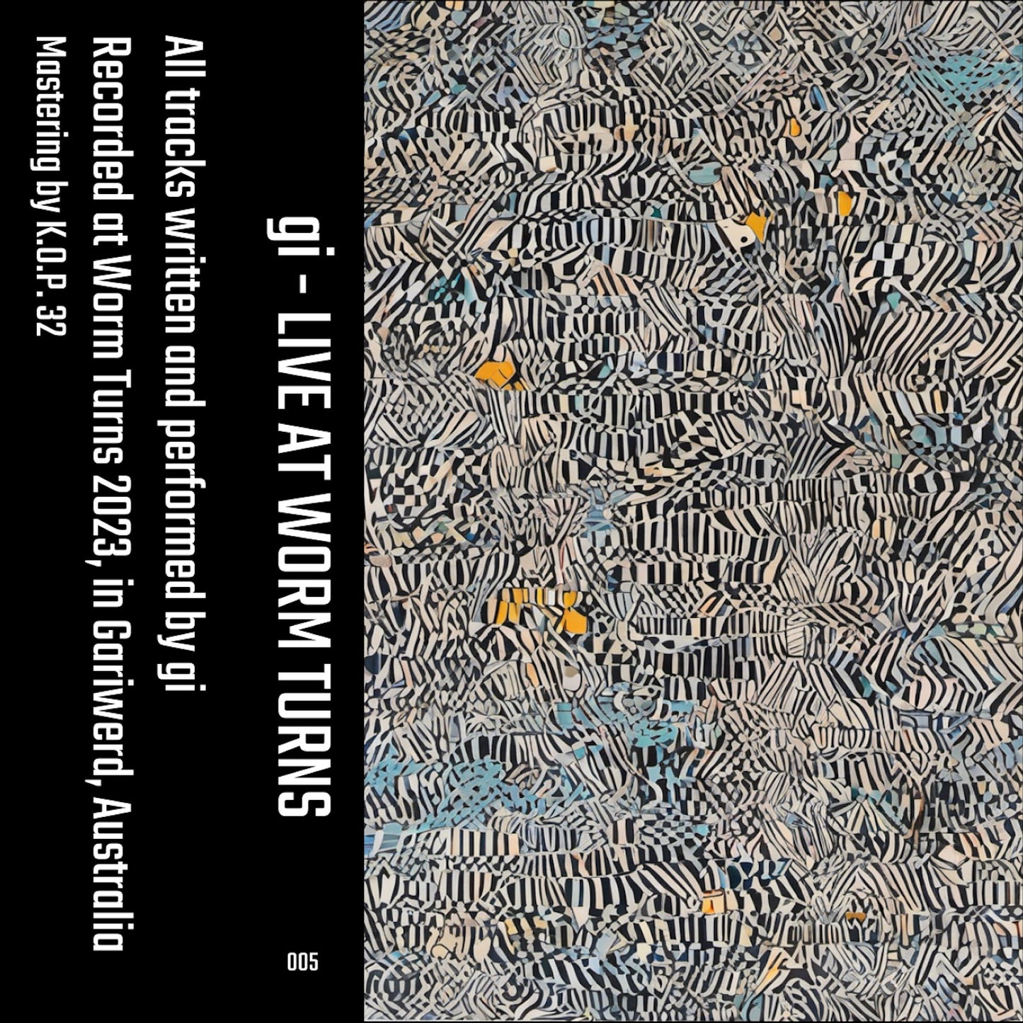 gi - Live at Worm Turns [Cassette Tape]