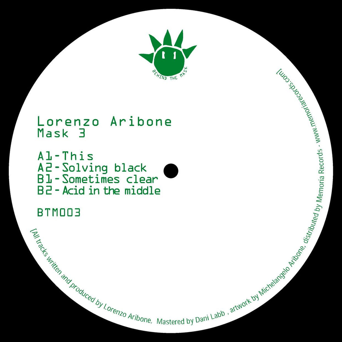 Lorenzo Aribone - Mask 3