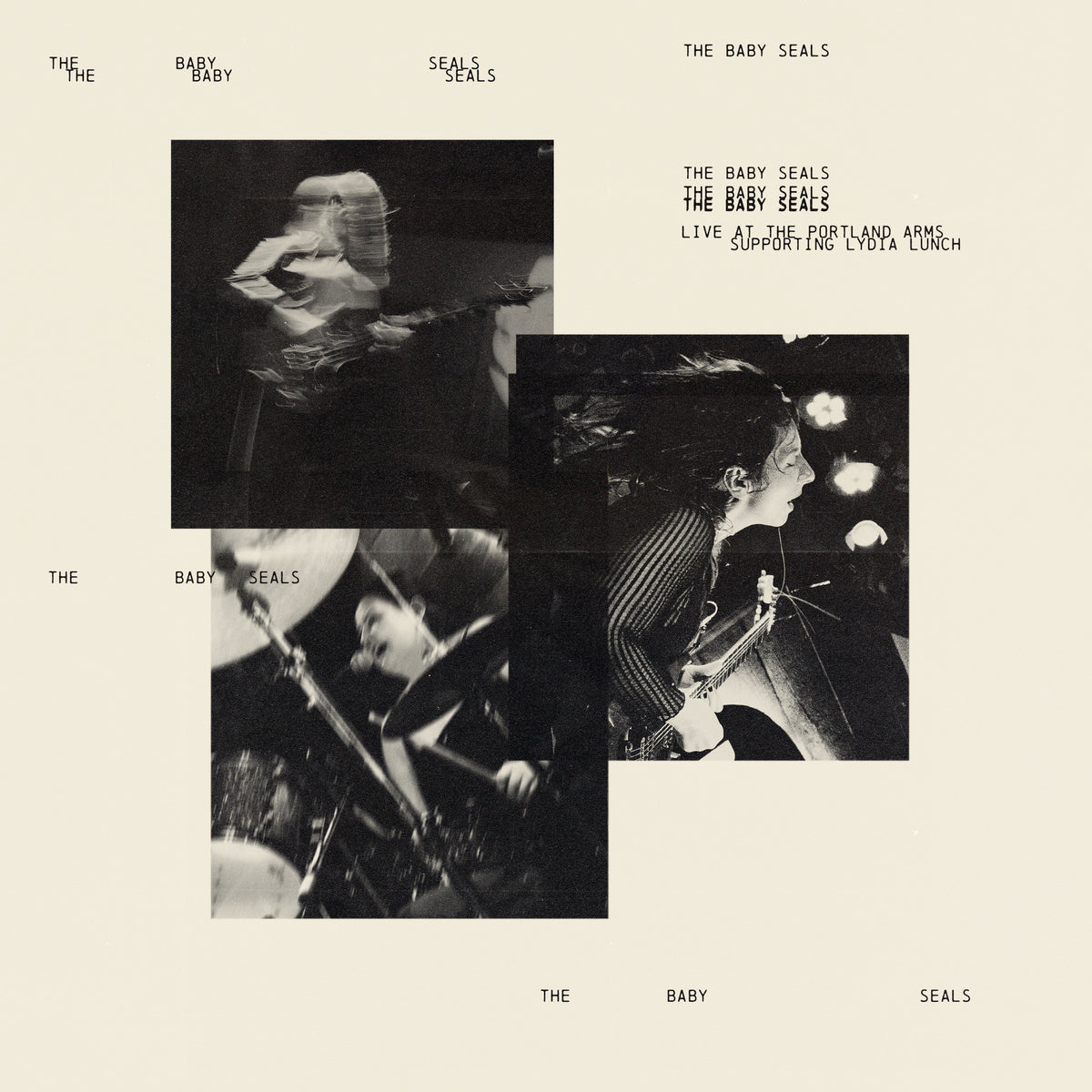 The Baby Seals - Live at the Portland Arms Supporting Lydia Lunch [LP]