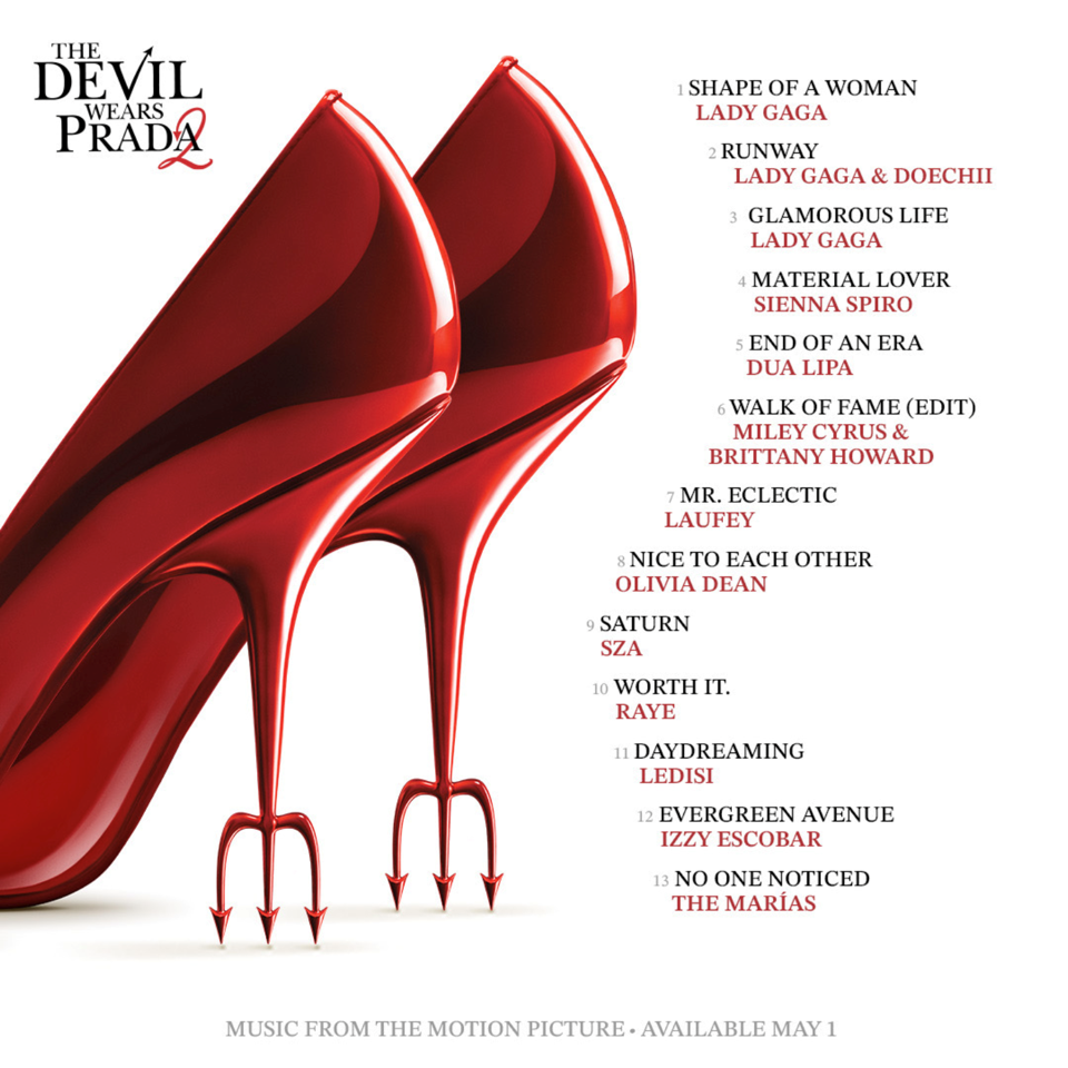 Various Artists - The Devil Wears Prada 2 (Music From The Motion Picture) [NEPTUNE TRANSPARENT]