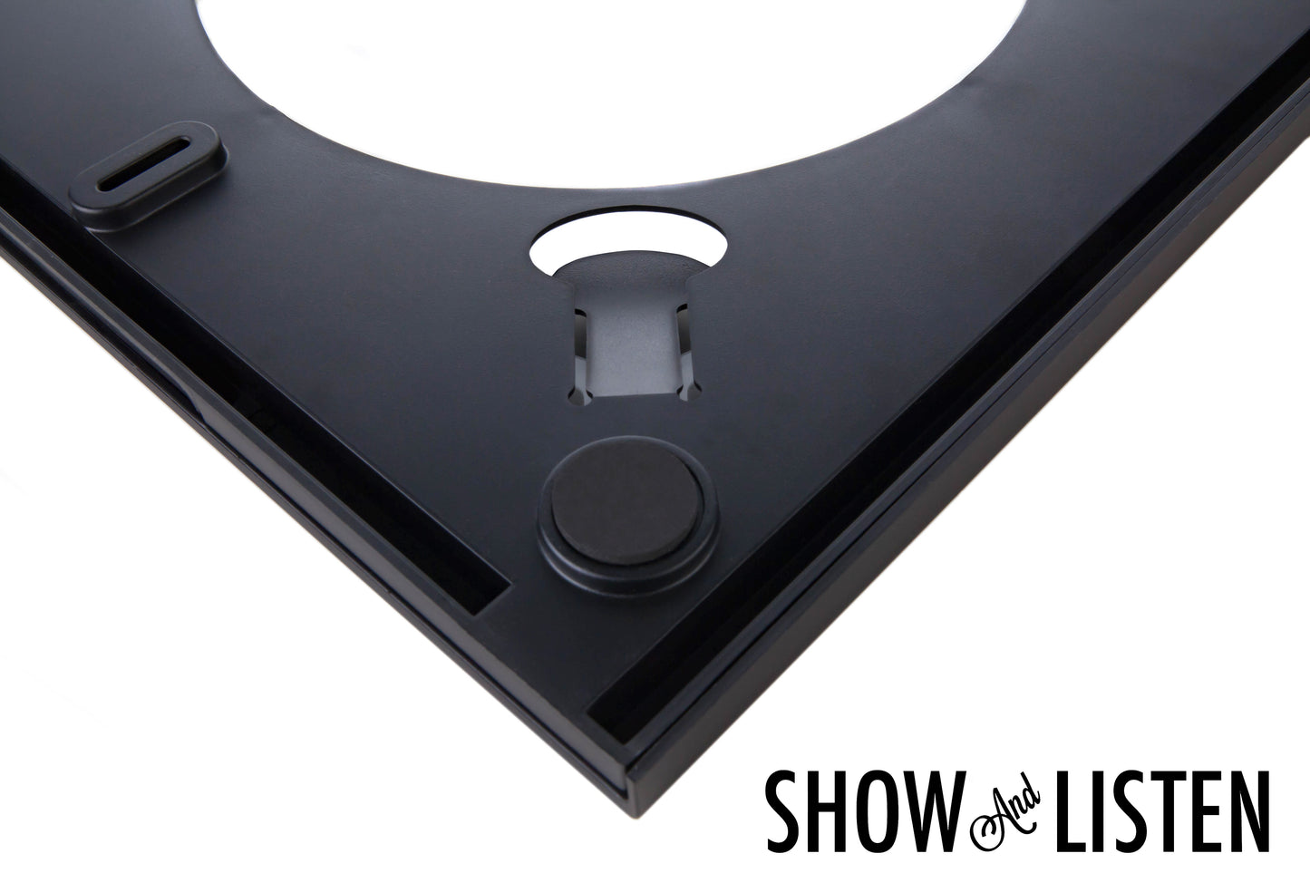 SHOW AND LISTEN - Black LP Flip Frame 4 Pack