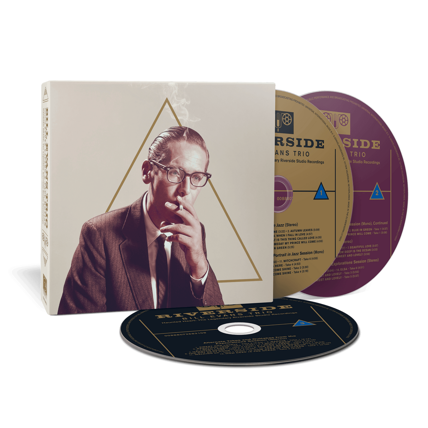 Bill Evans Trio - Haunted Heart: The Legendary Riverside Studio Recordings [3CD]