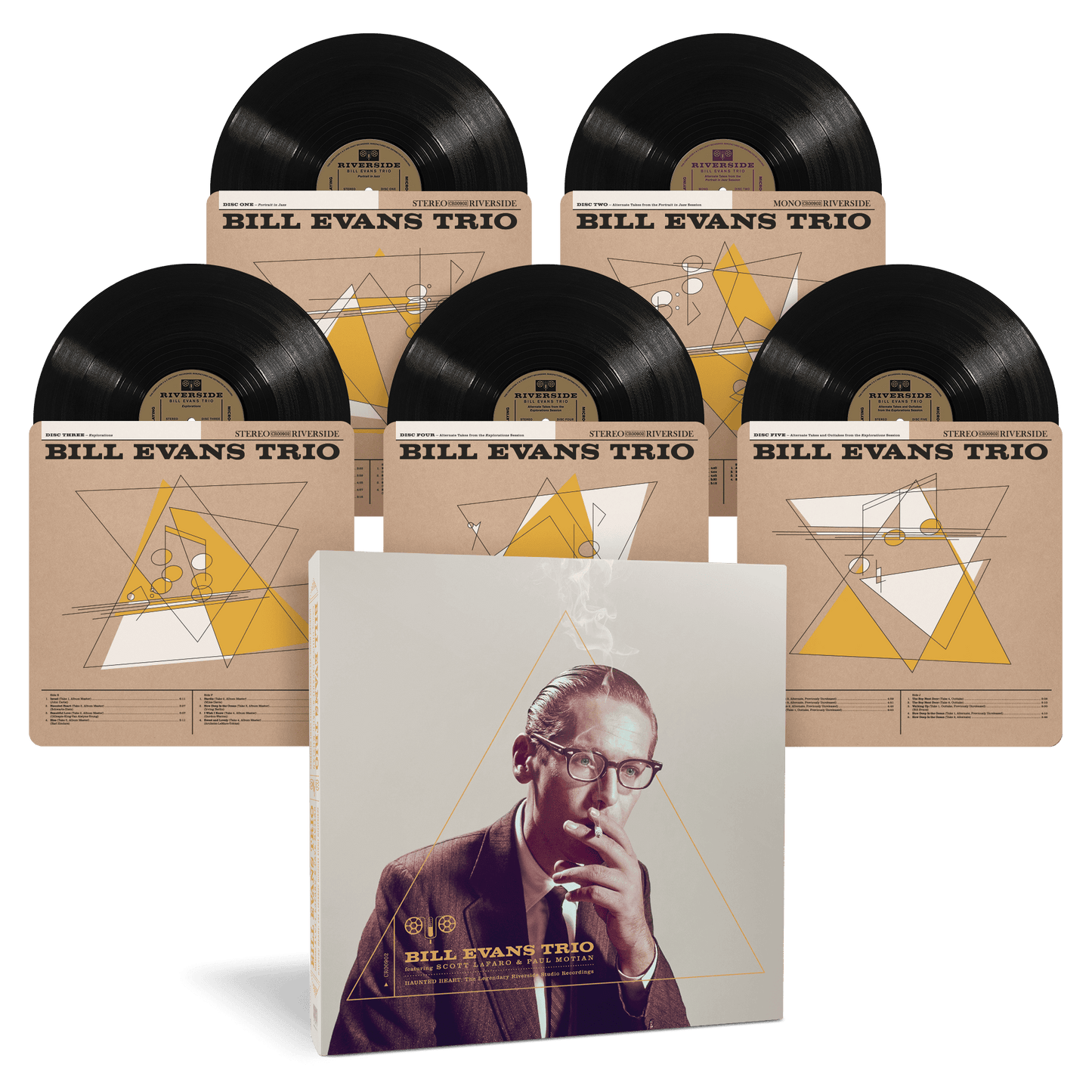 Bill Evans Trio - Haunted Heart: The Legendary Riverside Studio Recordings [5LP Black]
