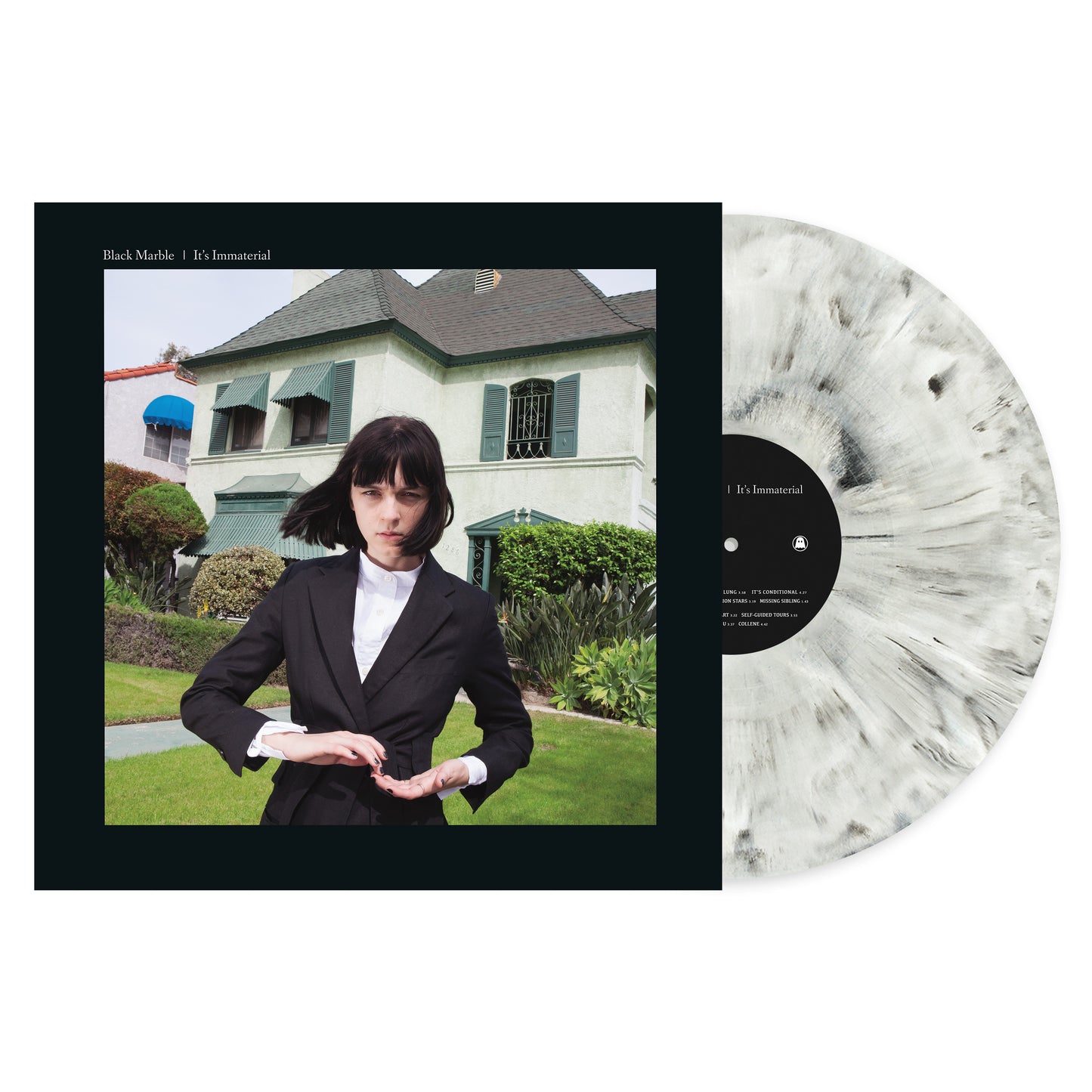Black Marble - it's Immaterial (10th Anniversary Edition) [Marbled Black Vinyl]