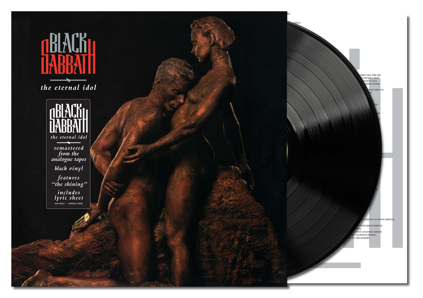 Black Sabbath - The Eternal Idol (2025 Remaster) [Black LP] (ONE PER PERSON)