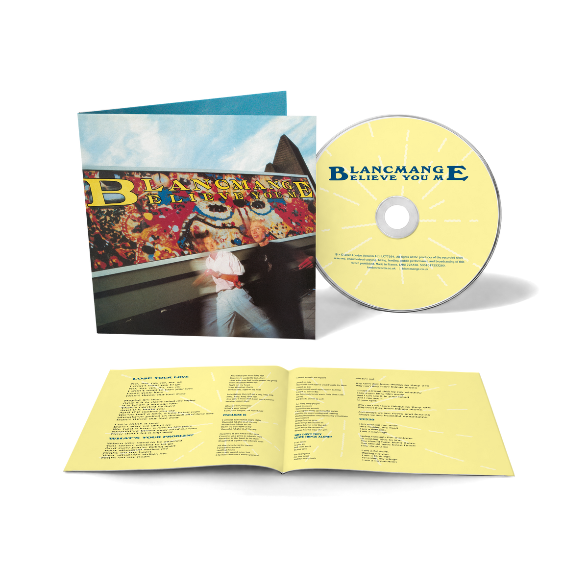 Blancmange - Believe You Me [CD]