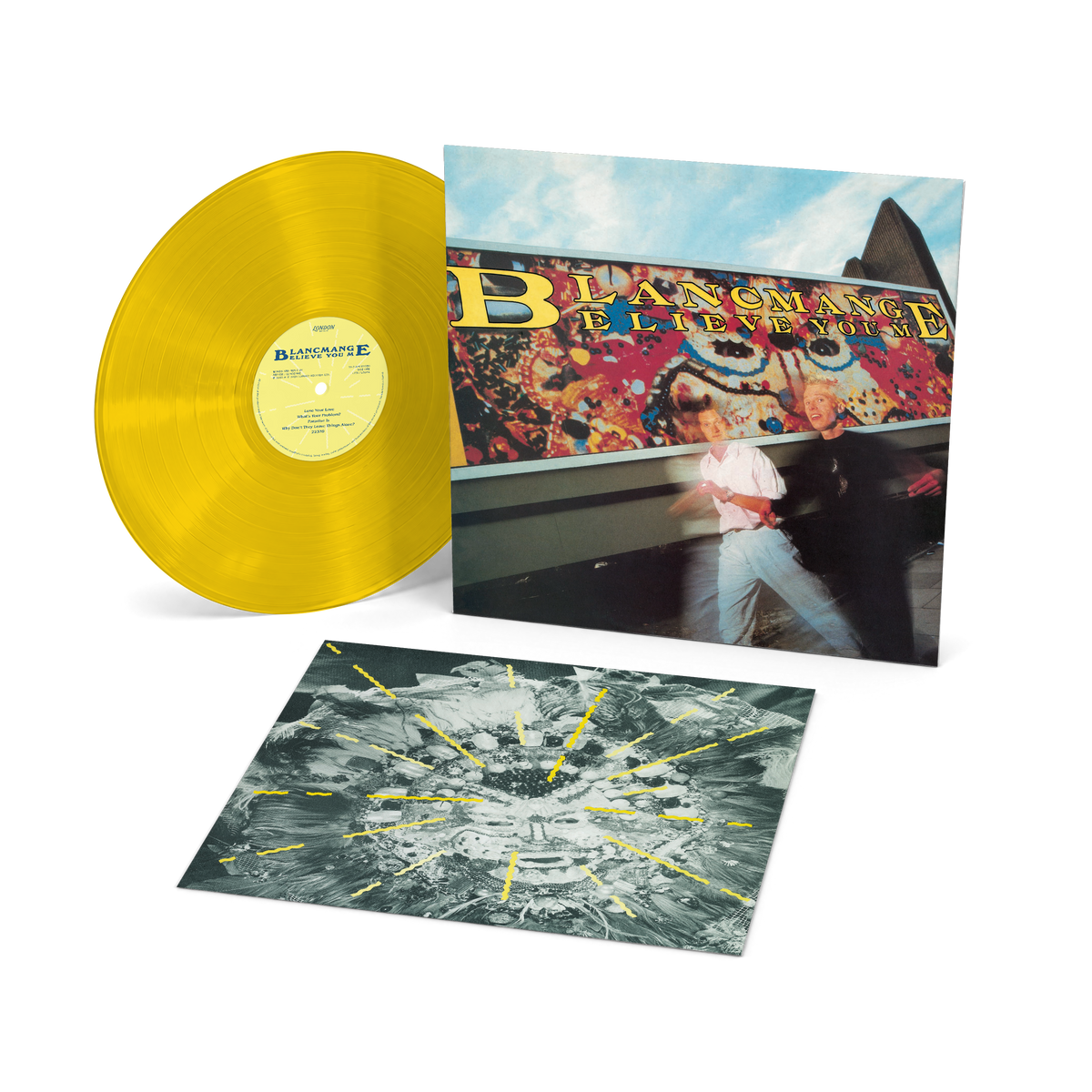 Blancmange - Believe You Me [Clear Yellow LP]