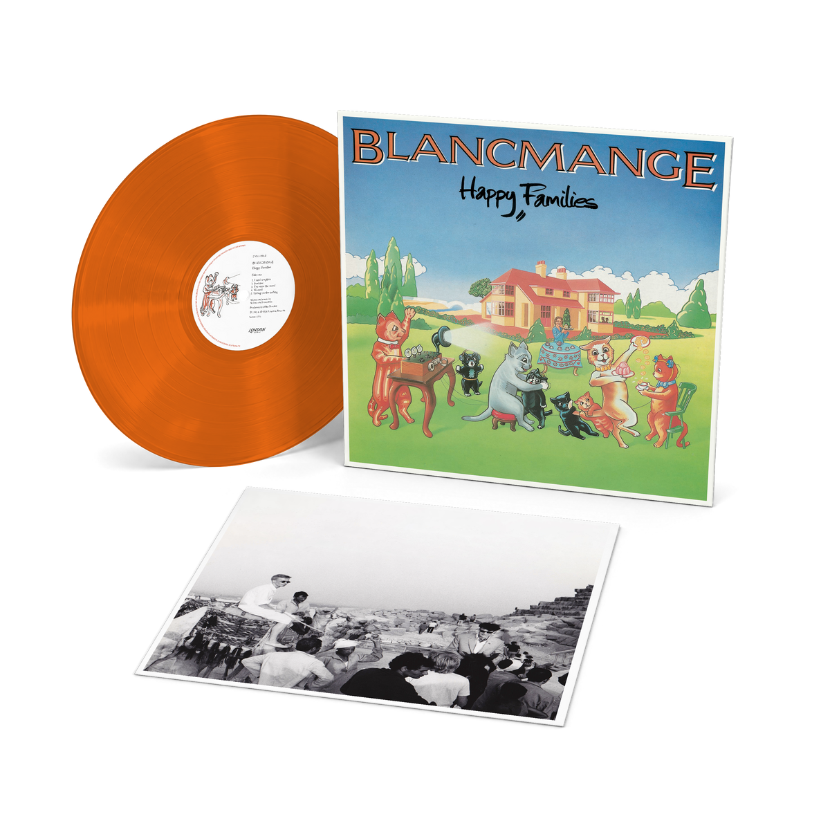 Blancmange - Happy Families [Clear Orange LP]