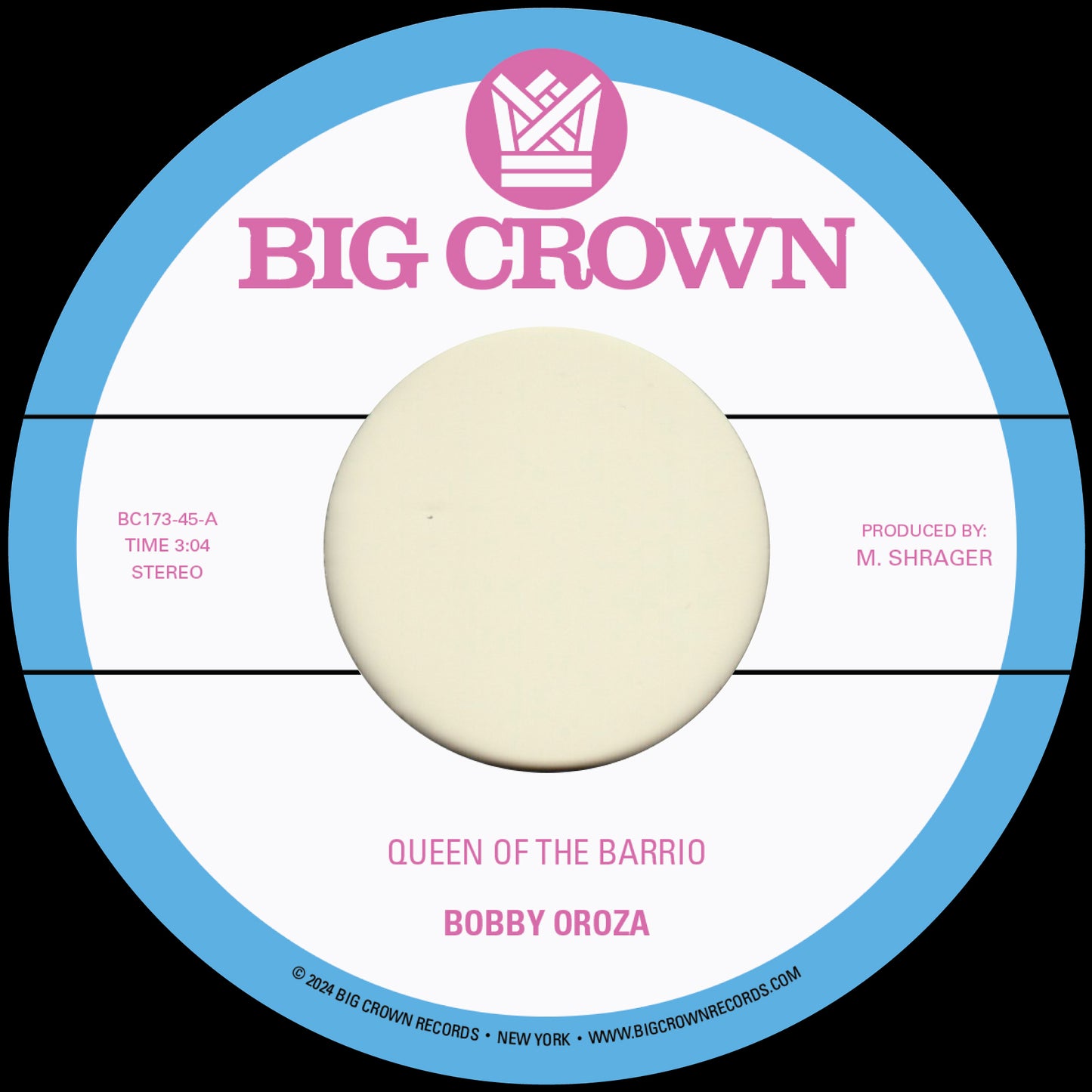 Bobby Oroza - Queen Of The Barrio / Goddess [7" Vinyl]