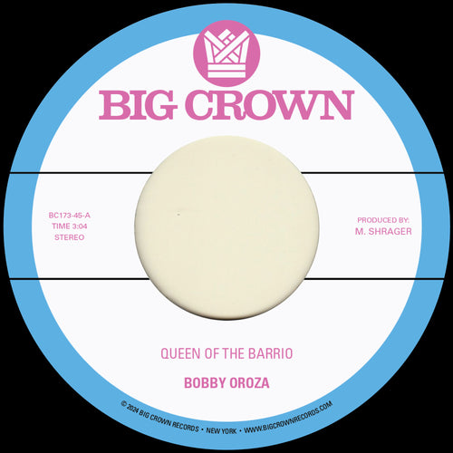 Bobby Oroza - Queen Of The Barrio / Goddess [7" Vinyl]