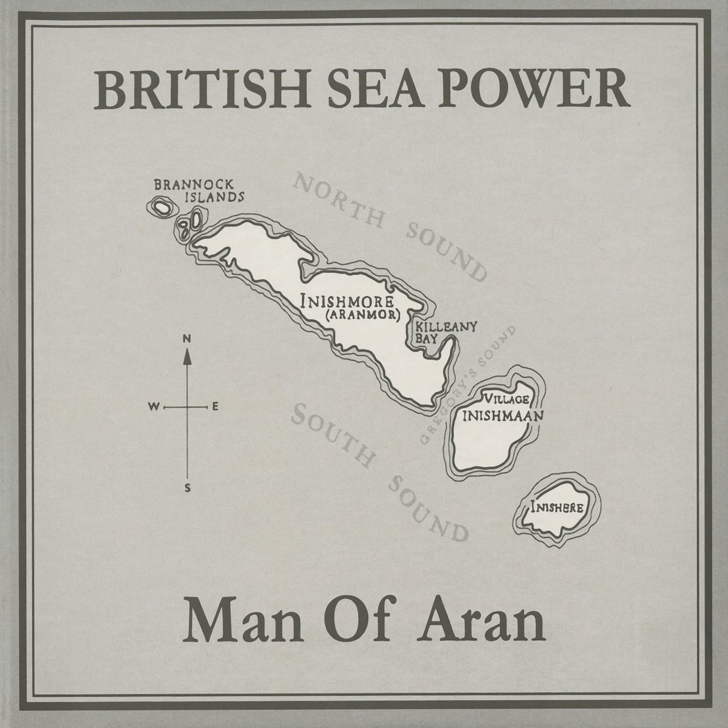 Sea Power - Man Of Aran 2LP (Yellow & Blue Vinyl)