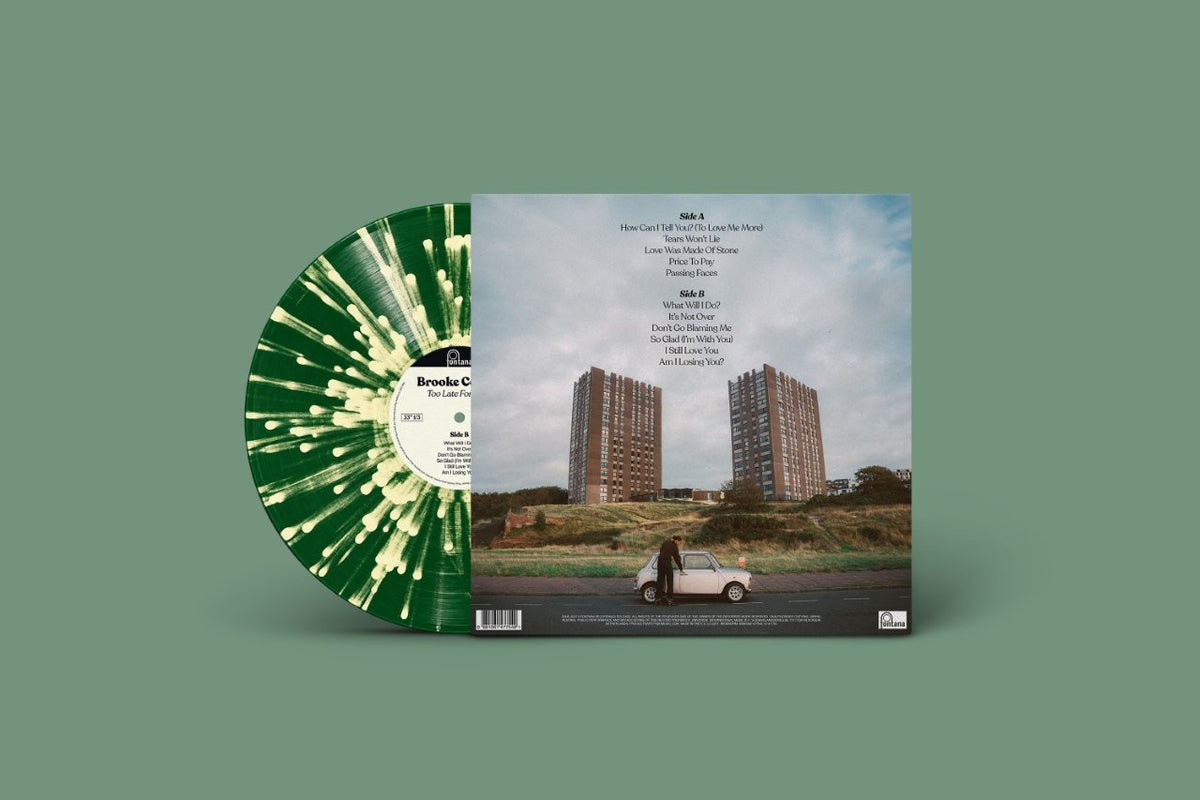 Brooke Combe - Too Late For Tears [Green Splatter  Vinyl]