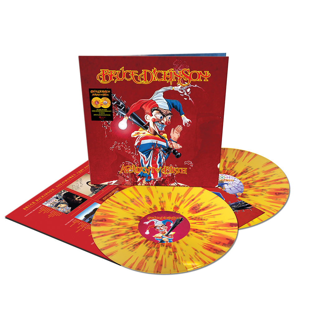 Bruce Dickinson - Accident of Birth (2026 Remix) [2LP Yellow & Red Splatter - LIMITED EDITION]
