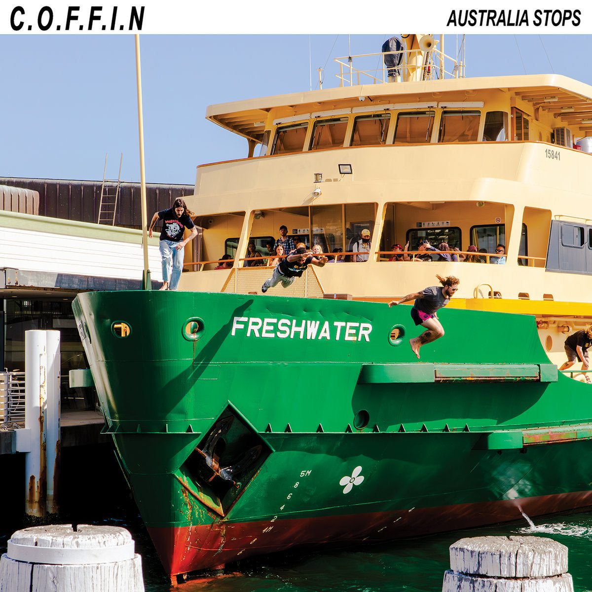 C.O.F.F.I.N - Australia Stops [Green Vinyl]