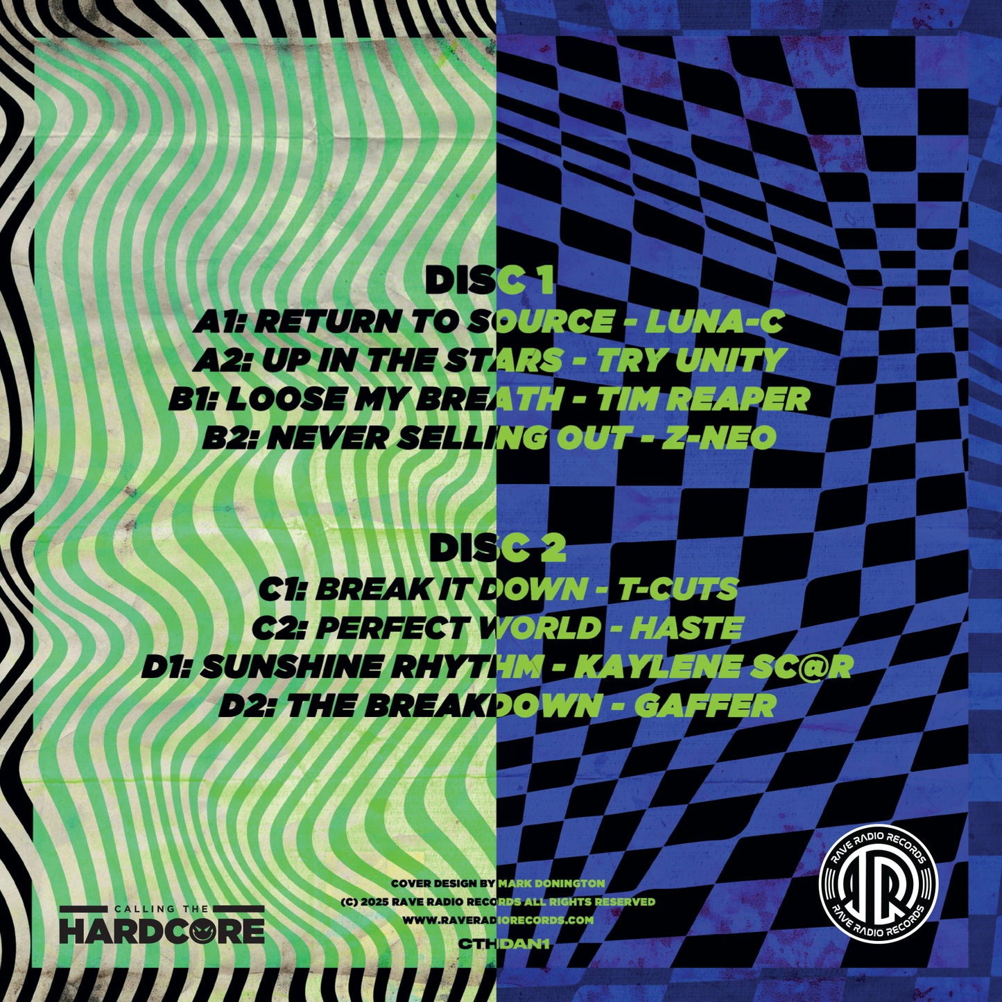 Various Artists - Calling The Hardcore Day / All Nighter (2x12" Vinyl)