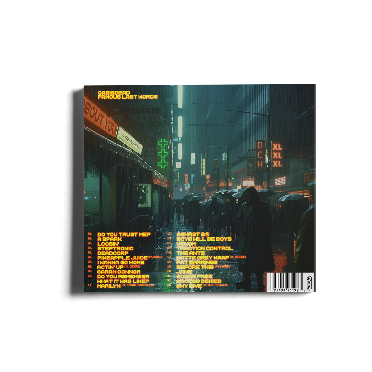 CASISDEAD - Famous Last Words [CD]