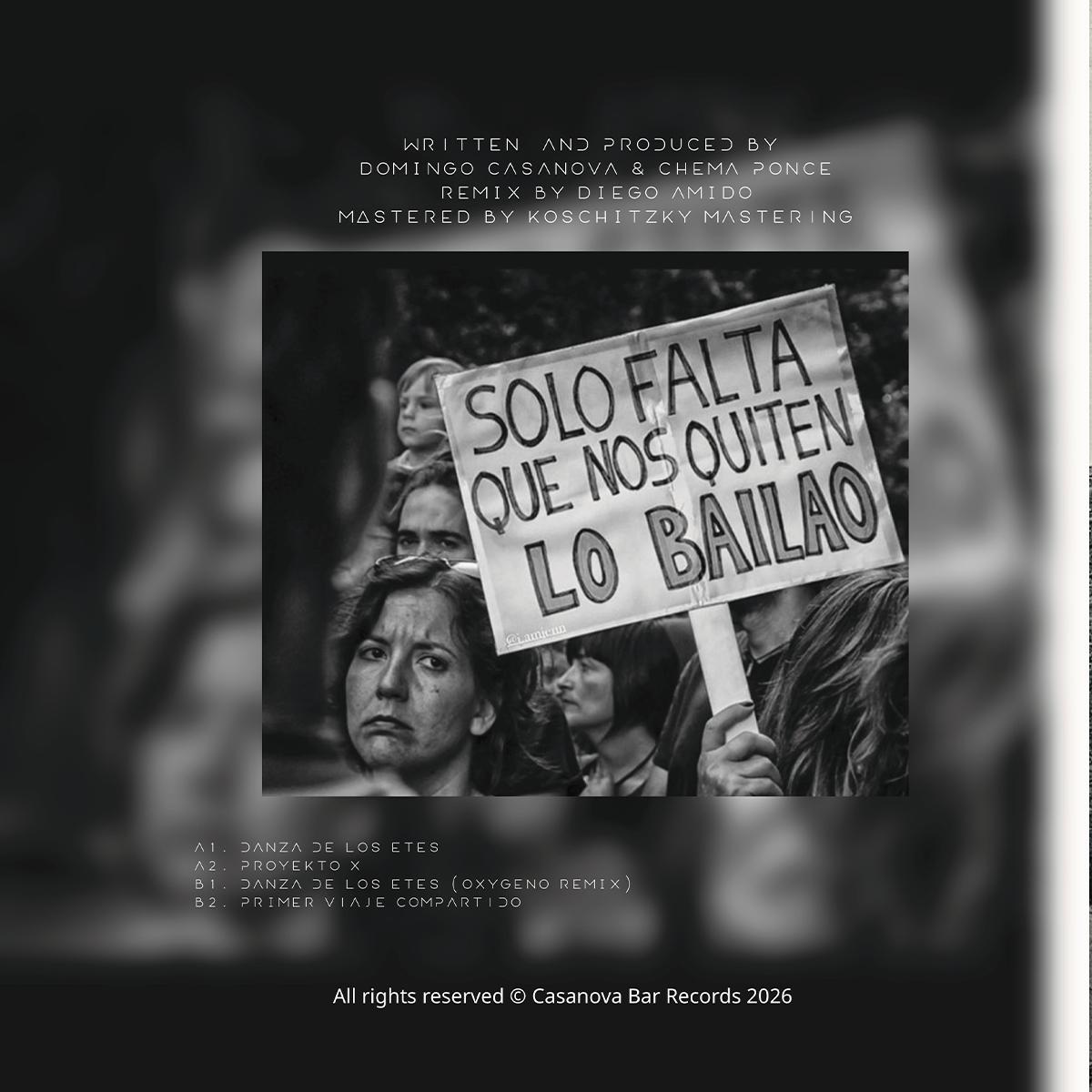 Hannah Addams & Cxma - Que Nos Quiten Lo Bailao [printed sleeve]