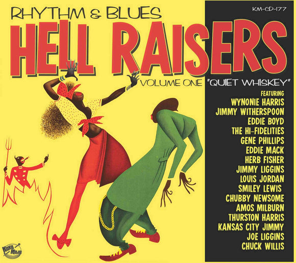 VARIOUS ARTISTS - R&B HELL RAISERS VOL 1 - QUIET WHISKEY [CD]