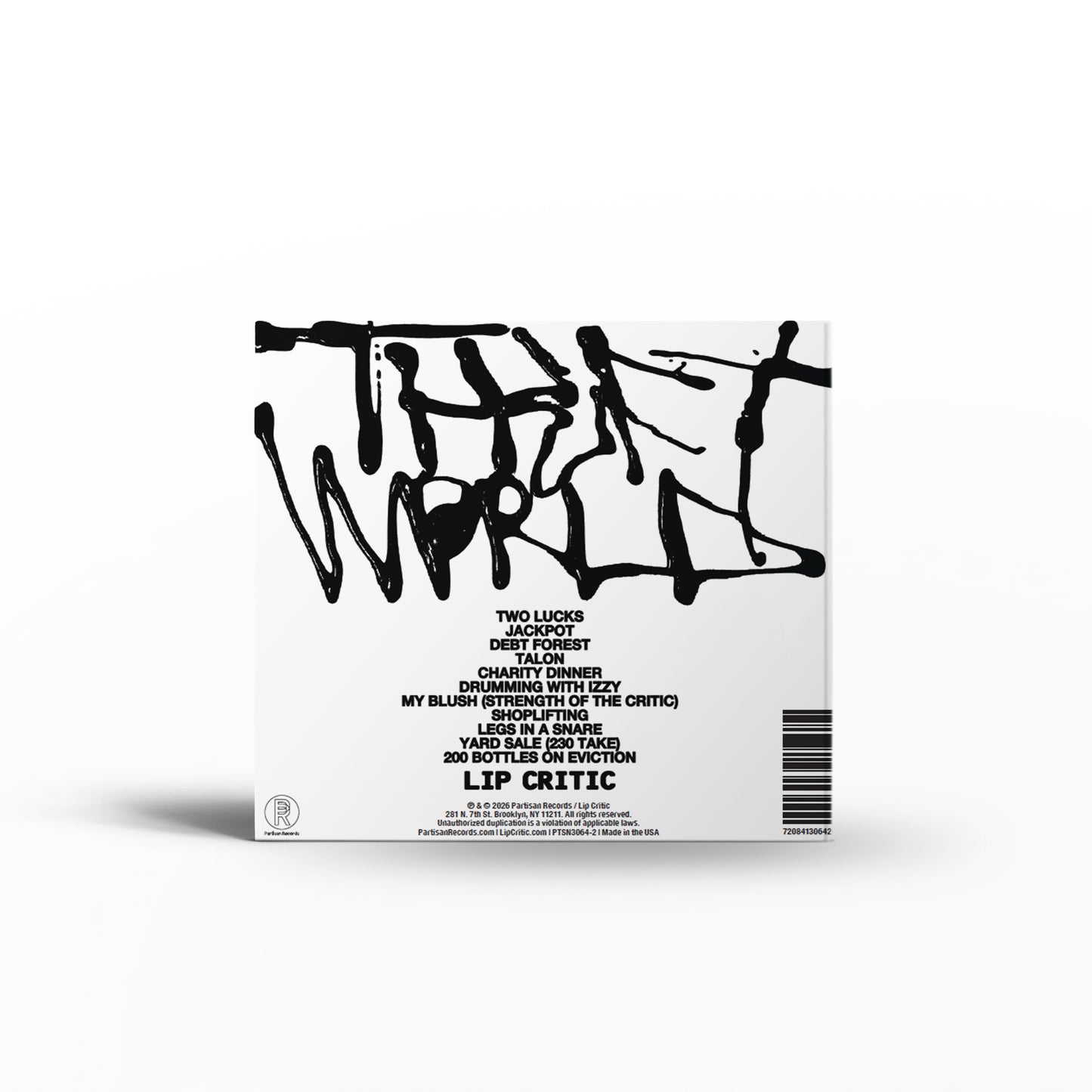 Lip Critic - Theft World [CD]