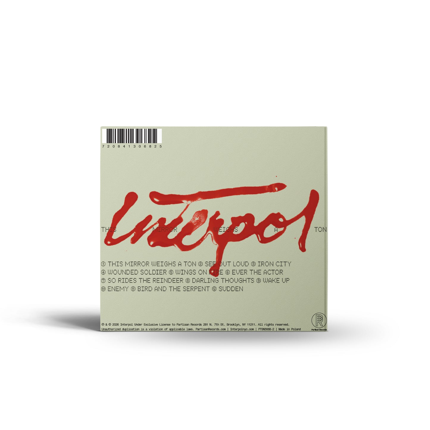 Interpol - This Mirror Weighs A Ton [CD]