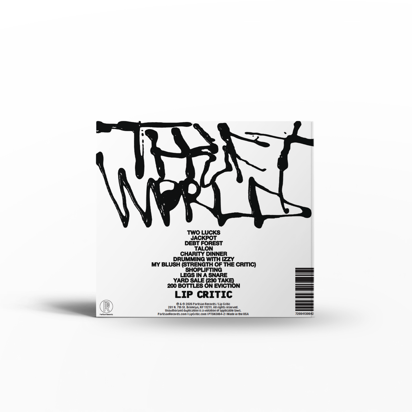 Lip Critic - Theft World [CD]