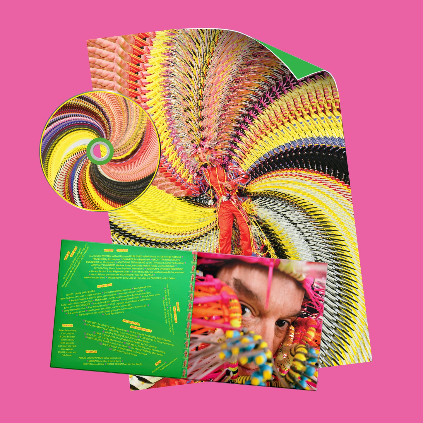 David Byrne - Who Is The Sky? [CD + folded poster]