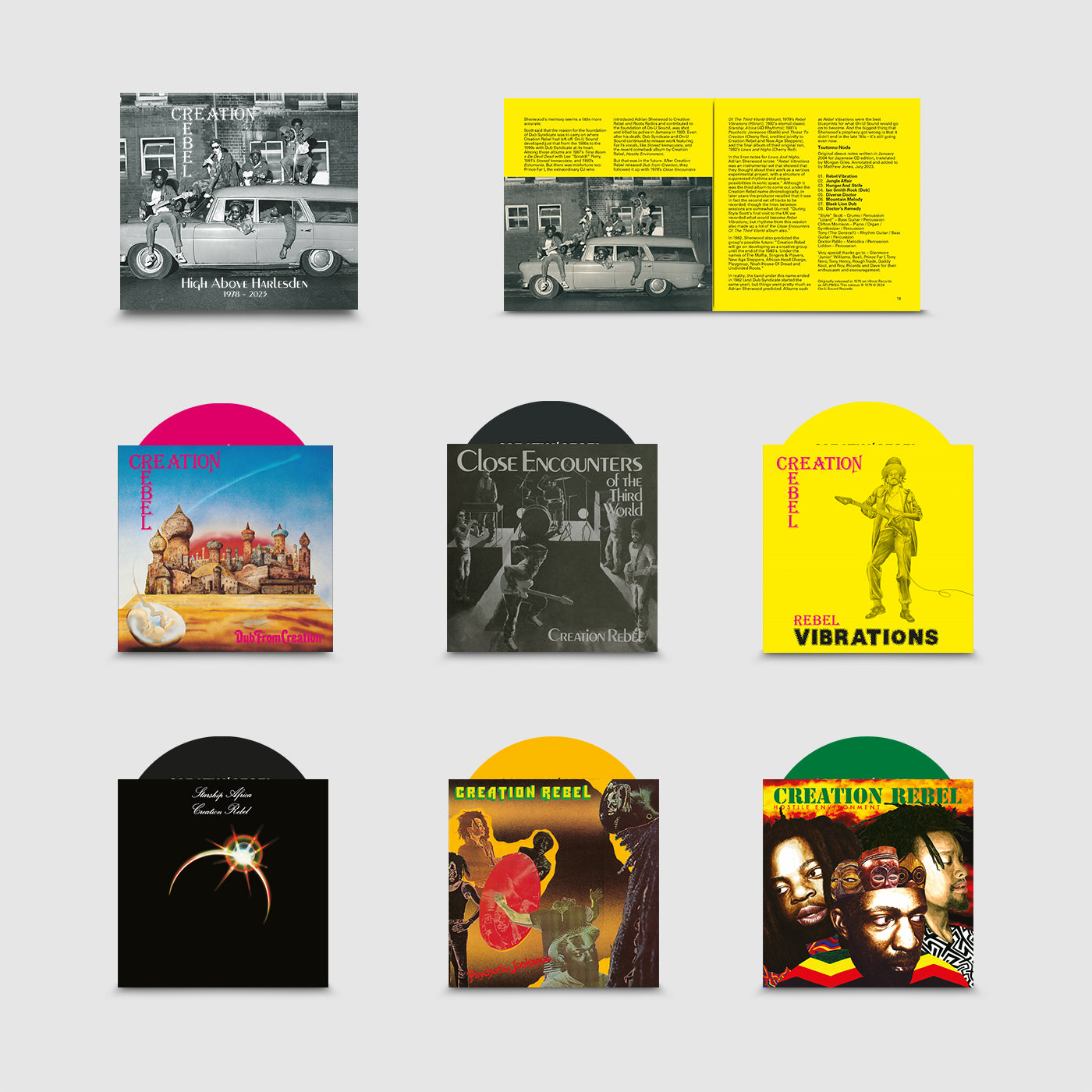 Creation Rebel - High Above Harlesden 1978-2023 [6CD Box Set]