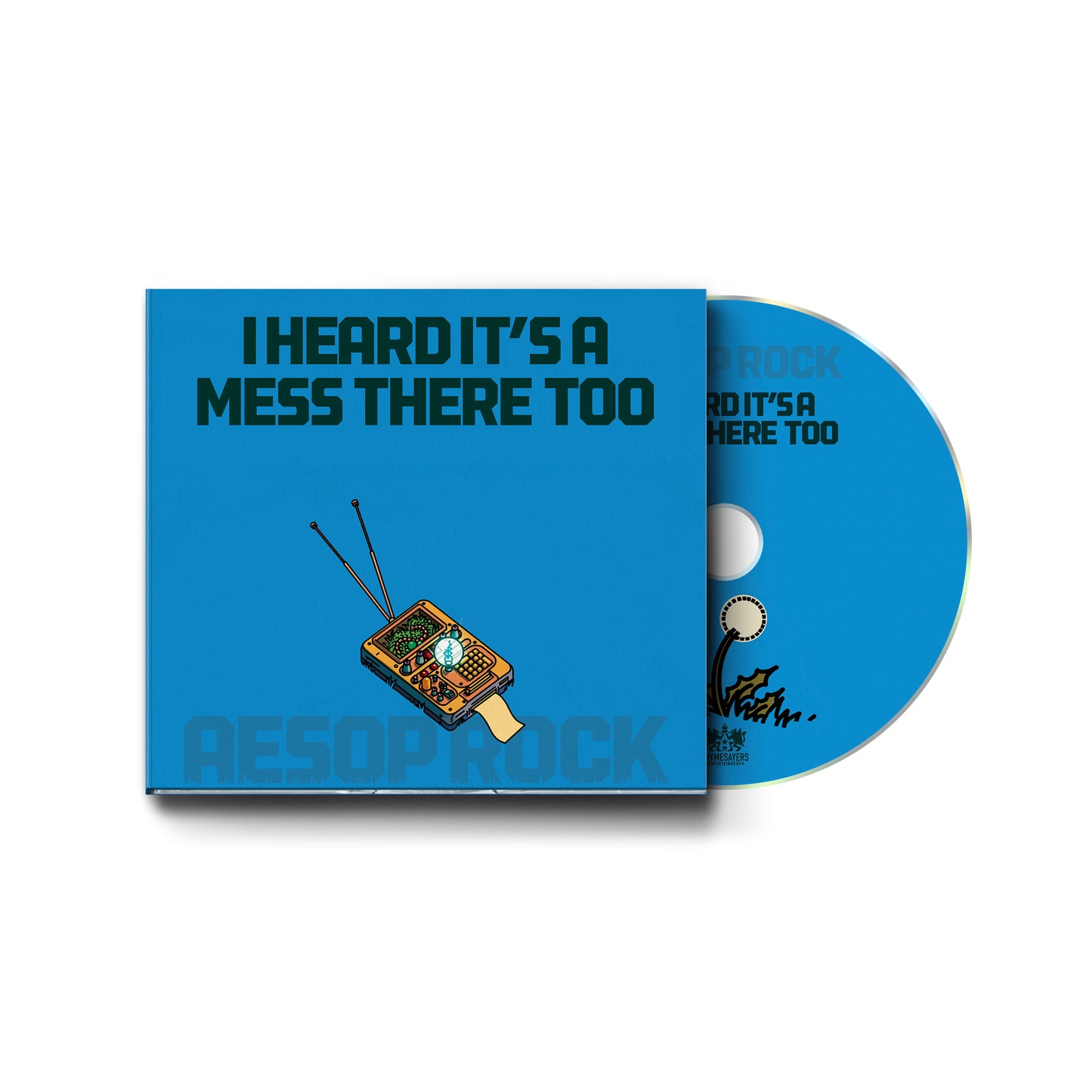Aesop Rock - I Heard It’s A Mess There Too [CD]