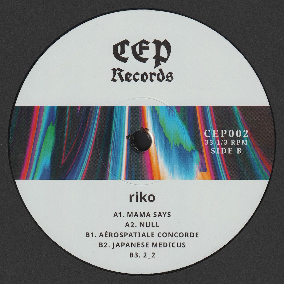 riko - Mama Says [printed sleeve]