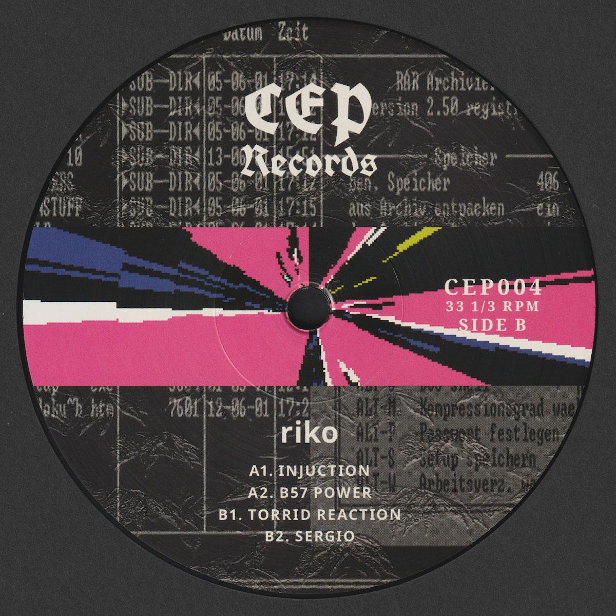 riko - 8-Bit Cabinet [printed sleeve]