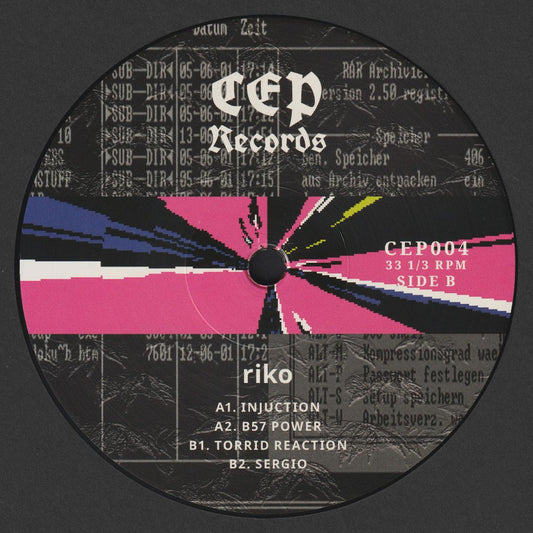 riko - 8-Bit Cabinet [printed sleeve]