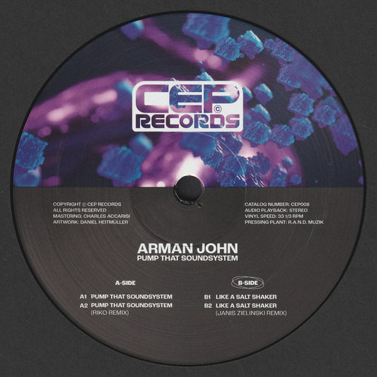 Arman John - Pump That Soundsystem [printed sleeve]