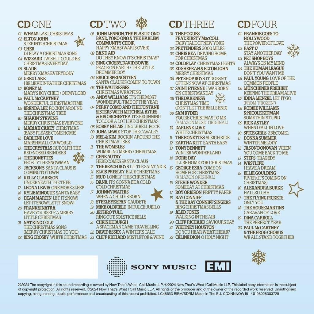 Various Artists - NOW That's What I Call Christmas!  [4CD - Special Edition]