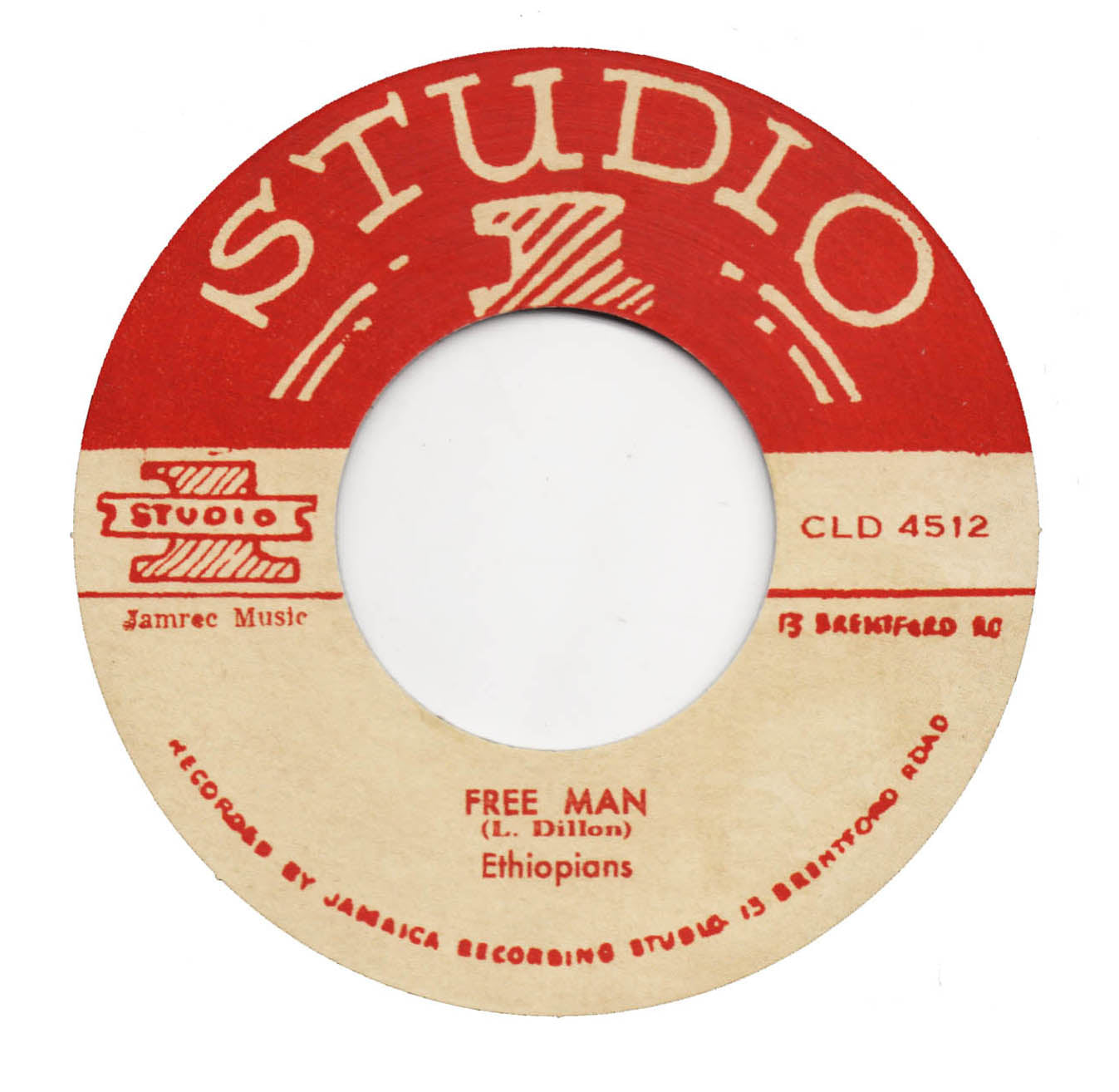 Ethiopians / Soul Brothers - Free Man / Shanty Town [7" Vinyl]