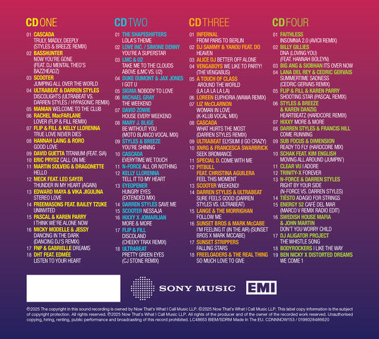 Various Artists - NOW Presents…Clubland [4CD]