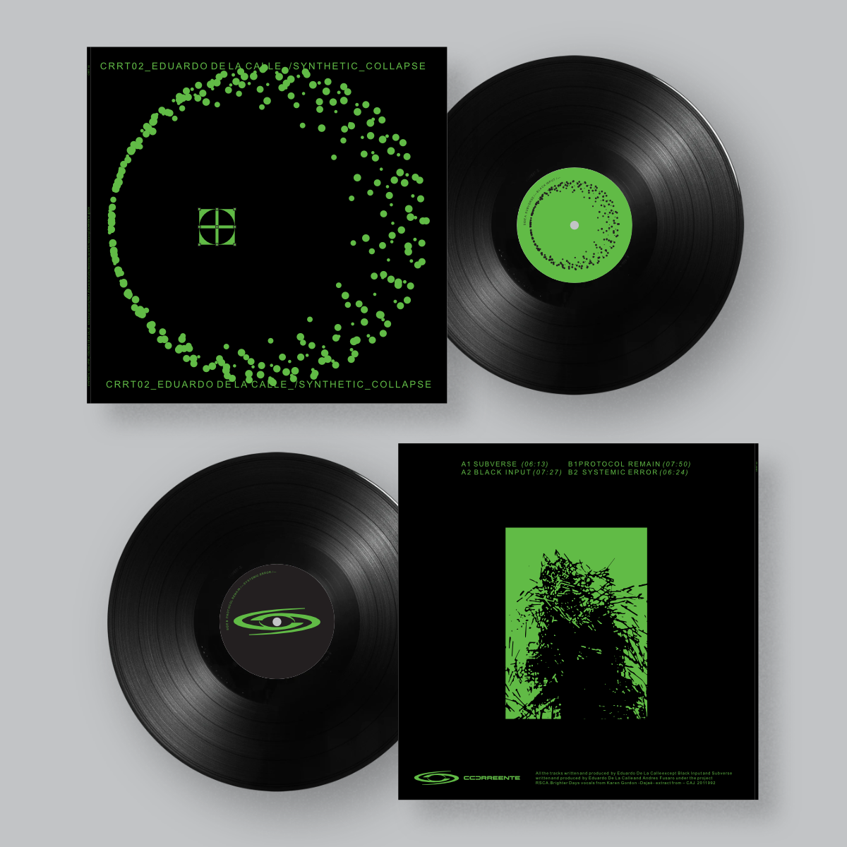 Eduardo de la Calle - Synthetic Collapse Ep [Printed Sleeve]