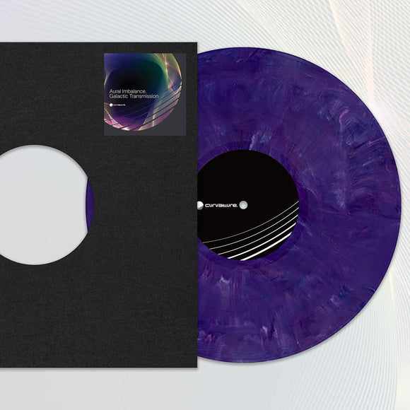 Aural Imbalance - Galactic Transmission [purple marbled vinyl / stickered sleeve]