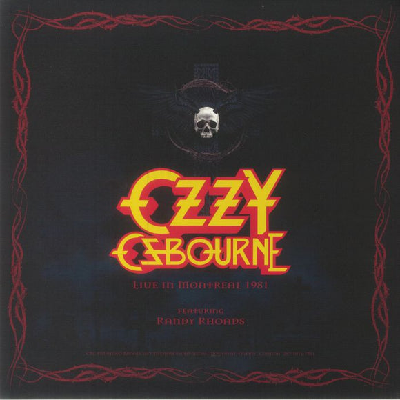 OZZY OSBOURNE - Live In Montreal 1981 (Yellow Vinyl)