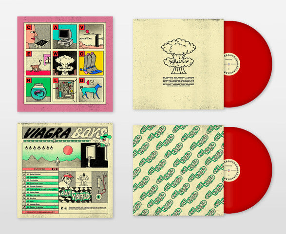 VIAGRA BOYS - CAVE WORLD [Red LP]