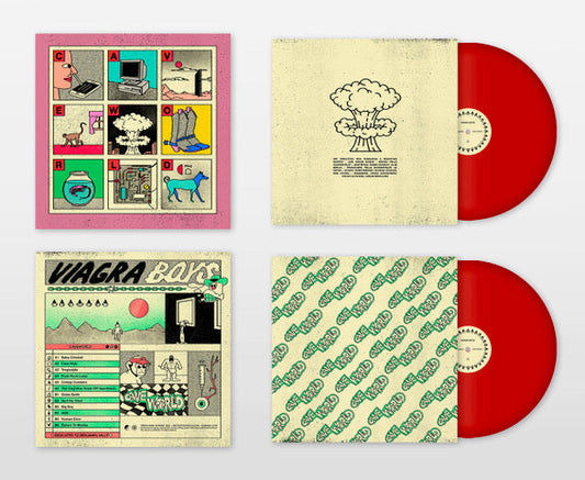 VIAGRA BOYS - CAVE WORLD [Red LP]