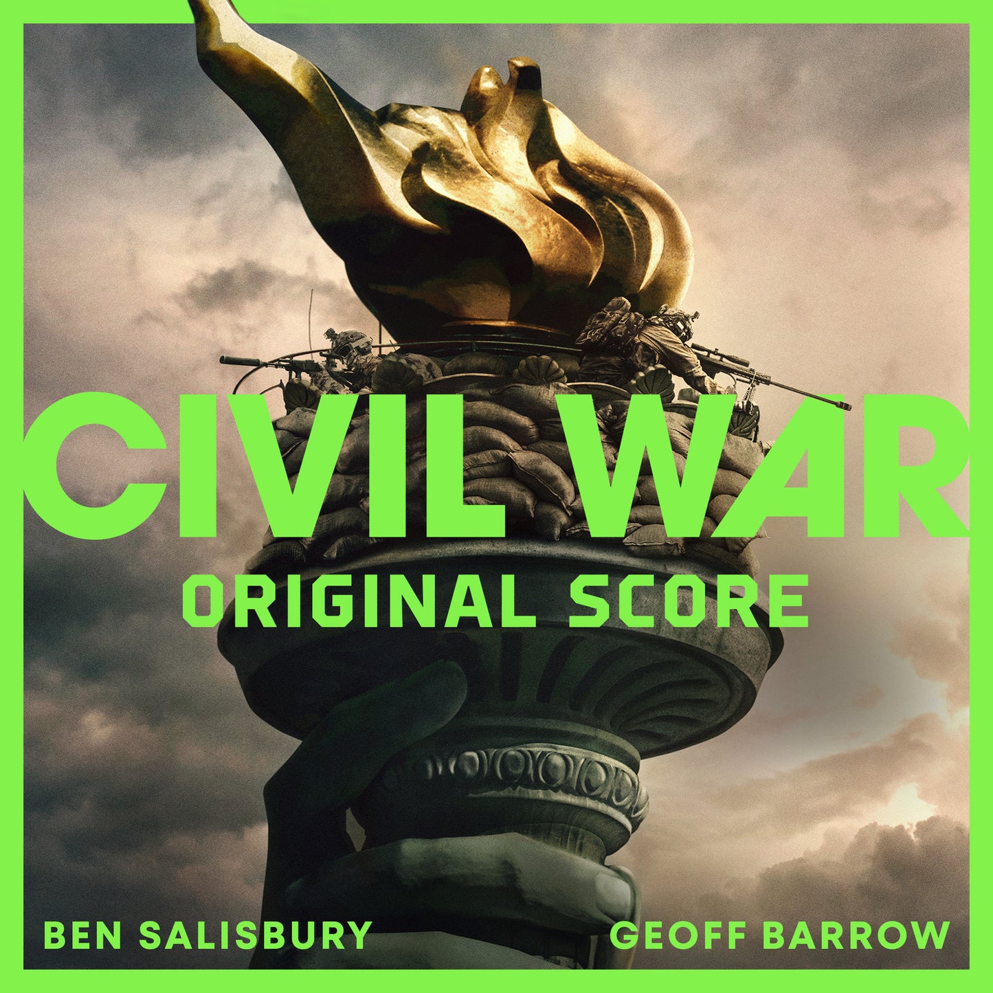 Ben Salisbury & Geoff Barrow - Civil War (Original Score) [Neon Green Vinyl]