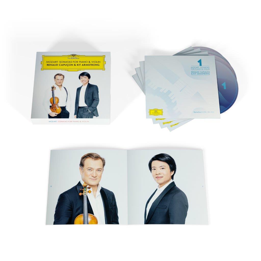 RENAUD CAPUÇON & KIT ARMSTRONG - Mozart: Sonatas for Piano & Violin [4CD]